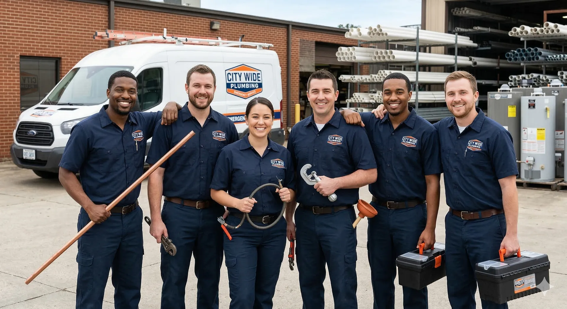 Rapid Action Plumbing plumbing team